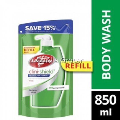 Lifebuoy Bodywash "Clini-Shield" - 850ml refill pack